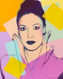 Karen Kain by Andy Warhol, 1980, Silkscreen in colors with Diamond Dust, sold Jun 2021