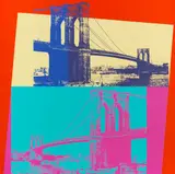 Brooklyn Bridge by Andy Warhol, 1983, screenprint in colors on Lenox Museum Board, sold Jun 2021