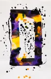 Sam Francis, Untitled (SF74-43A), 1974, Watercolor and acrylic