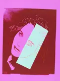 Isabelle Adjani by Andy Warhol, 1986, Color silkscreen over Collage on wove paper, sold Jun 2021