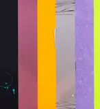 Anselm Reyle, Ohne Titel, 2008, Mixed media. Acrylic and foil on canvas