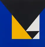 Orlando by Georg Karl Pfahler, 1967/68, Acrylic on canvas, sold Jun 2021