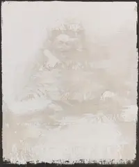 Andy Denzler, Photo Frame Painting #4 (Innocent X), 2015, Oil on canvas