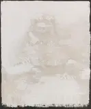 Andy Denzler, Photo Frame Painting #4 (Innocent X)