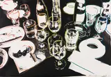 After the Party by Andy Warhol, 1979, Silkscreen in colors, sold Jun 2021