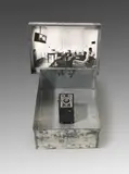 Joseph Beuys, Enterprise 18.11.1972, 18:5:16, 1973, Multiple. Metal box, black-and-white photograph...