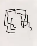 Eduardo Chillida, Hommage à Johann Sebastian Bach, Folge von 12 Blatt, Mappenwerk, 1997, 11 Silkscreenns and 1 embossing print,