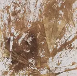 Hermann Nitsch, Relikt, 1999, Mixed media. Blood on canvas, mounted on canvas