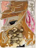 Jonathan Meese, Soldatenei, 2004, Mixed media. Oil, cardboard, adhesive tape and ...