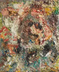 Eugène Leroy, Valentine, Wohl 1971, Oil on canvas