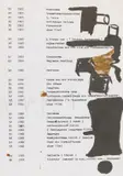 Joseph Beuys, Auflistung, 1968, Mixed media