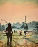 Till Gerhard, The Day After, 2004, Acrylic on canvas