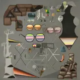 Steve Canaday, Double Death Honk, 2002, Acrylic on canvas