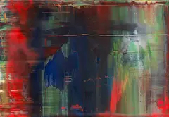 Gerhard Richter, Abstraktes Bild, 2001, oil on Alu Dibond