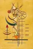 Wassily Kandinsky, Gebogene Spitzen, 1927, Watercolor on paper, originally mounted on back...