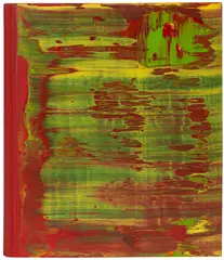 War Cut II by Gerhard Richter, 2004, Multiple. Oil on cloth book cover, in squeegee ..., sold Jun 2021