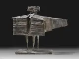 Lynn Chadwick, Maquette for R34 (Maquette for Stranger III), 1959, Bronze with dark brown patina