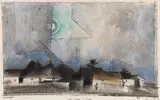 West Deep an der Rega by Lyonel Feininger, 1925, Watercolor and India ink, sold Jun 2021