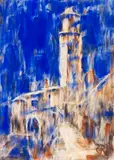 Kirche in Gandria by Christian Rohlfs, 1932, Tempera, sold Jun 2021