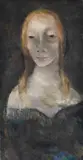 Otto Gleichmann, Frauenbildnis, 1926, Oil on canvas