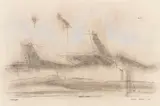 Lyonel Feininger, Motif aus Connecticut