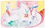 Zirkus by Ernst Ludwig Kirchner, 1926, Watercolor, sold Jun 2021