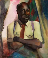 Annot (Anna-Ottilie) Jacobi, Der Neger von Toulouse, 1926, Oil on canvas