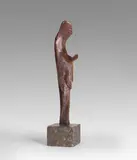 Emil Nolde, Prophet, 1913/14, Bronze with brown patina, on grayish-black ston...