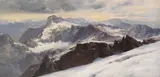 Edward Theodore Compton, Die Alpen von Graubünden vom Tödi aus