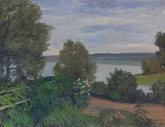 Walter Leistikow, Garten in Grünheide, 1905, Oil on canvas