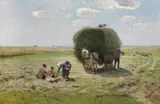 Hugo Mühlig, Sommerliche Heuernte