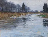 Otto Altenkirch, Schilfteich an der Mulde
