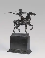 Franz von Stuck, Amazone, 1897, Bronze with black-brown patina