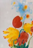 Emil Nolde, Tulpen und Iris