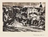 Paul Klee, Straßenverzweigung (bei aufgeweichtem Boden)