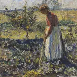 Otto Eduard Pippel, Im Garten