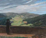 Wilhelm Trübner, Blick in den Odenwald