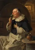 Eduard von Grützner, Die Weinprobe