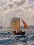 Hans Dahl, Mit dem Winde