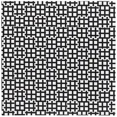 Tirets  0°  90° by François Morellet, 1971, Acrylic on canvas, sold Dec 2020