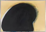 Arnulf Rainer, Eikopfbüste, 1959/1962, Oil on board and on panel