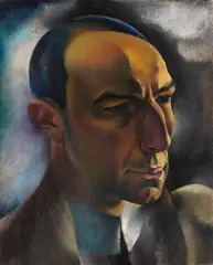 Porträt des Kunsthändlers Alfred Flechtheim by Hanns Bolz, 1910, Oil on canvas, sold Dec 2020