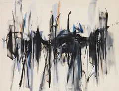 Peter Brüning, Ohne Titel, 1959, Oil on canvas