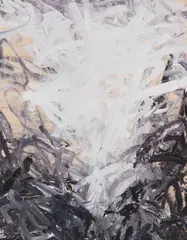 Adolf Frohner, Die Schlucht, 1961/ 62, Oil on canvas