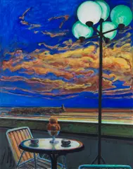 Norbert Tadeusz, Ohne Titel, 1997, Oil on canvas