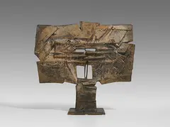 Kleines Votiv W by Fritz Koenig, 1964, Bronze with golden brown patina, sold Dec 2020