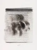 Heinz Mack, Raster, 1968, Pastel