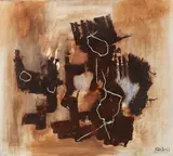 Fritz Winter, Erdbild I, 1962, Oil on canvas