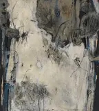 Jaap Wagemaker, Secret Bleue, 1960, Mixed media