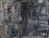 Rudolf Schoofs, Ohne Titel, 1982/83, Öl auf Leinwand